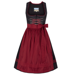 Vintage Floral Print A-Line Midi <b>Dress</b> With Bow Belt <b>Elastic</b> Waist Sleeveless Satin <b>Dress</b> For Holiday Celebration - Product Image 3