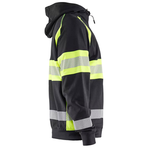 Sweat à capuche réfléchissant avec bande réfléchissante, production OEM en gros, export mondial pour acheteurs de produits de sécurité - Product Image 6