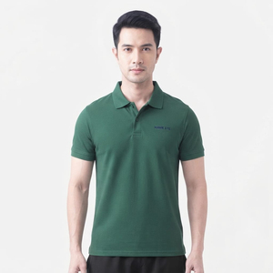 Chemises polo en coton respirantes, chemises polo tendance, fabricant de polos, couleur unie de haute qualité pour hommes, vêtements décontractés, taille standard - Product Image 4