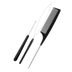 Alicates para extensiones de cabello, herramienta de sujeción de mandíbula estrecha y ancha de acero inoxidable para instalación y extracción, Kit de extensiones de cabello de alta calidad - Product Image 2