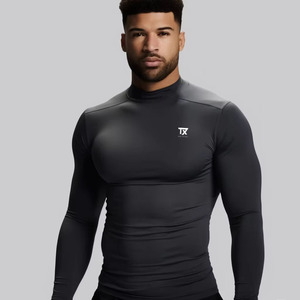Rashguard Sublimado Transpirable para Jiu Jitsu, MMA, BJJ, con Logotipo Personalizado, Manga Larga, Protección UV, Diseño Surf, Directo de Fábrica - Product Image 3