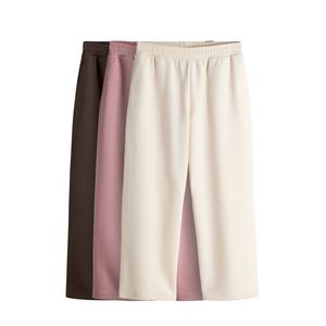 Pantalones Deportivos de Algodón Holgados para Mujer, con Logotipo Personalizado de Alta Calidad, Estilo Baggy de Invierno, Venta al Por Mayor OEM - Product Image 1