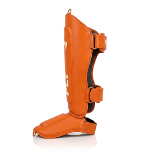 Protège-tibias pour adultes, légers, durables, réglables, équipement d'entraînement sportif - Product Image 2
