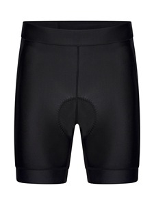 Shorts de cyclisme ajustés noirs pour hommes, anti-humidité, en Spandex et Polyester, longueur courte, avec bretelles, pour adultes - Product Image 6