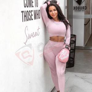 Conjunto Deportivo de 2 Piezas para Mujer, Diseño 2026, Sudadera con Capucha y Pantalones, Diseño de Malla - Product Image 5