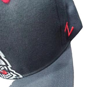 Casquettes de baseball sportives hip-hop à visière incurvée à 6 panneaux en toile avec logo brodé 3D personnalisé ODM OEM de haute qualité - Product Image 2