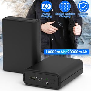 Batteria di ricambio per abbigliamento riscaldato da 20000mAh 5V 2A, Power Bank per giacche, gilet, pantaloni, guanti, sciarpe e scaldamani riscaldati DC 7.4V 2A - Product Image 2