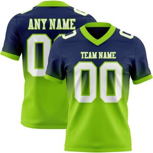 Jersey Profesional de Fútbol Americano, Tela Interlock, Sublimación, Nombre y Número del Jugador Personalizados, Proveedor OEM, Uniforme Deportivo - Product Image 1