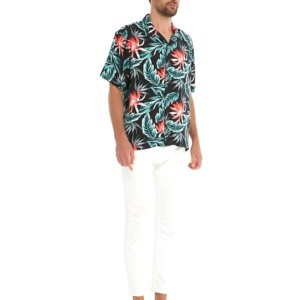 Chemise hawaïenne à manches courtes pour homme, personnalisable, nouvelle collection été, élégante, décontractée, respirante, séchage rapide et infroissable, idéale pour les vacances - Product Image 3