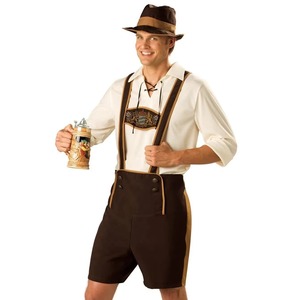 Pantalones Cortos Bávaros Alemanes para Hombre, Cintura Media, para Fiesta de Halloween y Disfraces de Festival de Cerveza - Product Image 5