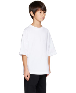 เสื้อยืดเด็กคอลเลคชั่นเด็ก 60+ สี ผลิตจากใยไผ่ 100% เป็นมิตรต่อสิ่งแวดล้อม ระบายอากาศได้ดี เสื้อยืดลำลองทรงโอเวอร์ไซส์สำหรับเด็ก ใส่สบายในช่วงฤดูร้อน - Product Image 3