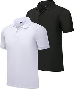 Camisas Polo de Verano para Hombre, Estilo Casual de Negocios, con Logotipo Bordado Personalizado, Tejido de Punto Transpirable, Alta Calidad, Deportivo y Ejecutivo - Product Image 3