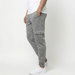 Custom Made Men Fleece Sweatpants Top Selling Private Label Casual Style Mid Straight High Quality Adult Size Fleece Jogger Pant - Product Image 4