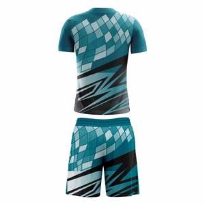 Uniformes de portero de fútbol personalizados 100% poliéster, camisetas de media manga, fabricante OEM ODM con logotipo personalizado - Product Image 2