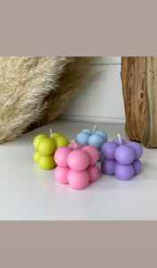 เทียนหอมถั่วเหลืองแบบฟองสบู่ - กลิ่นอโรมาเธอราพี เป็นมิตรกับสิ่งแวดล้อม ทำด้วยมือ ตกแต่งบ้าน ผลิตในอินเดีย - Product Image 5