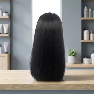 Toupee de Cabello Remy con Base de PU, 130% de Densidad, para Mujer, Cabello Indio, Tejido a Mano, Textura Lisa, Hecho en Bangladesh por TAZ HAIR BANGLADESH - Product Image 6
