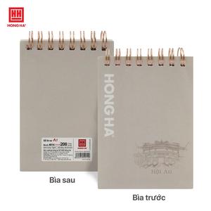 Carnet à spirale Hong Ha Quoc A7 Mini, couverture rigide, 200 pages, inspiration paysage emblématique, portable, élégant, style visuel - Product Image 3