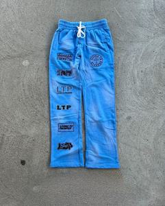 Ensemble survêtement personnalisé avec sweat-shirt et pantalon de survêtement, 500 GSM, 100% coton molletonné, poids lourd, pour hommes - Product Image 5