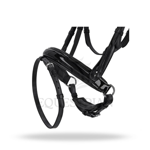 Brida de equitación inglesa SUNSET BRIDLE de tamaño completo para la comodidad del caballo - Product Image 3