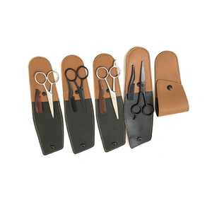 Stainless Steel 5 Inches Nose Hair & <b>Beard</b> Trimming <b>Scissors</b> Ultra-Sharp Stainless Steel Slide Cutting Technique Barber <b>Scissors</b> - Product Image 3