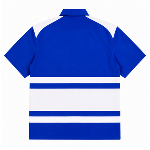 เสื้อชมรมเซต้าฟิเบต้าแบบสั่งทำพิเศษ ปักโลโก้ด้านหน้า ลายทางสีน้ำเงินและสีขาว สำหรับเครื่องแต่งกายผู้หญิงชาวกรีก - Product Image 3