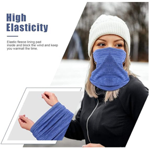 Cache-cou polaire personnalisé coupe-vent et chaud pour l'hiver, masque thermique demi-visage, écharpe tubulaire pour moto, cyclisme, ski et sports de plein air - Product Image 3