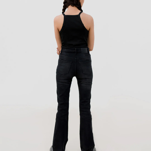 Jeans de Mujer de Alta Calidad, Corte Recto y Ajustado, Estilo Casual, Pantalones de Mezclilla para Mujer, Precio al por Mayor Personalizado - Product Image 3