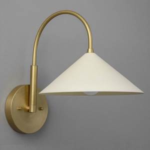 Lámpara de pared minimalista de metal con brazo ajustable y pantalla cónica, iluminación decorativa para uso en interiores. - Product Image 3