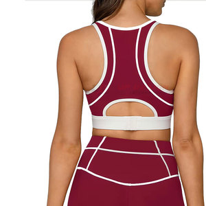 Ensemble de yoga pour femmes, séchage rapide, respirant, léger, logo personnalisable sur le devant, ensemble 2 pièces, haute qualité, vente en gros - Product Image 6