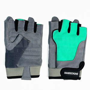 Nuevos Guantes de Gimnasio de Moda, Guantes Deportivos de PU con Hebilla de Medio Dedo para Levantamiento de Pesas, Fitness, Personalizados, Unisex, Alta Calidad, Precio Razonable - Product Image 3