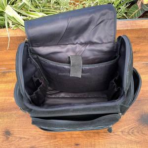 Sac à dos multifonctionnel en cuir suédé de haute qualité d'usine avec sac à dos pour femmes pour ordinateur portable de luxe portable de grande capacité - Product Image 6