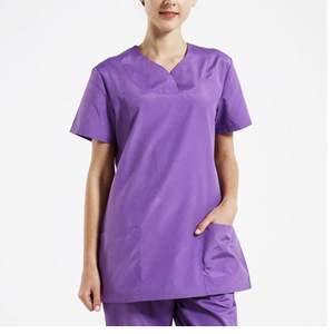 Tenues médicales unisexes de haute qualité à col en V pour infirmières, vente en gros, directement de l'usine, pour hommes et femmes - Product Image 1