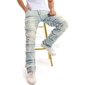 Pantalones de Hombre de Diseño Moderno, Ligeros, Casuales, de Lona 100% Algodón, Tela Elástica Suave, Corte Relajado, Elegantes para Uso Diario - Product Image 4