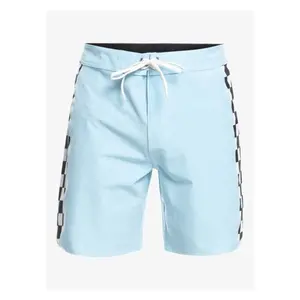 กางเกงขาสั้นชายหาดแบบสั้นพร้อมป้ายและโลโก้ที่กำหนดเอง - Product Image 1