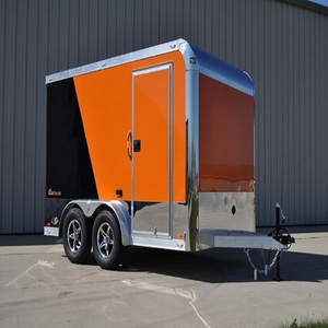 Remorque de transport fermée abordable, conçue pour un transport sûr des équipements, avec une construction résistante aux intempéries - Product Image 1