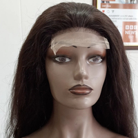Pelucas de encaje completo 5x5 sin pegamento, cabello humano rizado con cutícula alineada, pelucas frontales de encaje transparente, cabello indio CLOSER