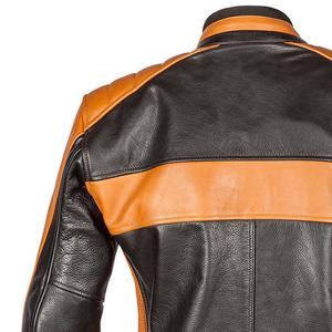 <b>Leather</b> High Quality Mens Motorbike <b>Jacket</b> Waterproof Custom Made Outdoor <b>Jackets</b> New Arrival Fashion Stylish Biker Coat Fall - Product Image 4