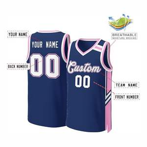 Camiseta de Baloncesto Personalizada al por Mayor, Sublimación, Deportiva, Transpirable, con Nombre y Número Personalizados - Product Image 6
