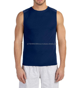 Camisetas sin Mangas para Hombre al por Mayor en China, Producción en Masa, Impresión Personalizada, Servicio OEM, Camisetas sin Mangas - Product Image 1