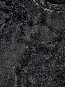 Camiseta de Algodón Oversize con Lavado Ácido OEM ODM, Estilo Vintage, Personalizable, de Moda - Product Image 4