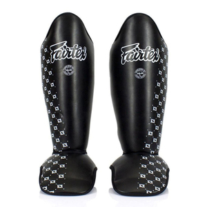 Espinilleras Fairtex Mua Thai de Primera Calidad, Ligeras y Duraderas, para Competencia de Kickboxing, Espinilleras de Entrenamiento de Cuero PU - Product Image 5