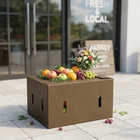 Boîtes biodégradables saturées de cire, cartons enduits de cire, boîtes trempées dans la cire, emballage alimentaire et pour boissons