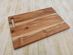 Tabla de Cortar Redonda de Madera, Duradera, con Patrón de Grano Natural, 9 mm de Grosor, Apta para Lavavajillas, ALI FASHION ART AFA-55 - Product Image 4
