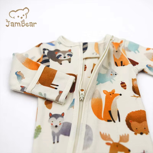 Combinaison pour bébé en coton biologique, combinaisons écologiques pour bébé, vêtements pour enfants à manches longues, fabricant de vêtements pour bébés filles en coton biologique - Product Image 3