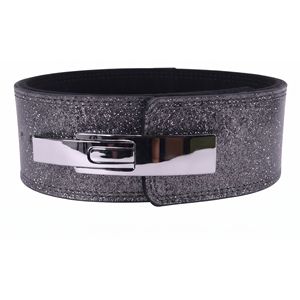 Professional Adjustable Glitter Lever <b>Belt</b> Weightlifting <b>Powerlifting</b> Embroidery Glitter <b>Belts</b> Unisex 13MM Leather Glitter <b>Belt</b> - Product Image 6