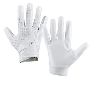 Nouveauté : Gants de Football Américain Professionnels pour Récepteurs – Cuir Premium, Latex, Étanche, Écran Tactile, Fermeture Facile à Enfiler, Entièrement Imperméables - Product Image 1