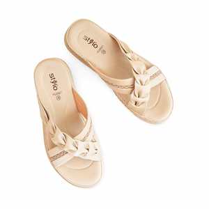 รองเท้าแตะทางการสำหรับผู้หญิง, PU0521แฟชั่นขนสัตว์สำหรับใส่ในบ้าน - Product Image 1