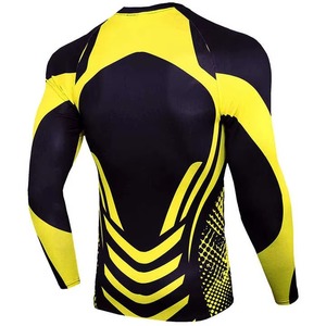 Sportswear Rash Guard Customize <b>Compression</b> <b>Shirts</b> Quick Dry Rash Guard Gym Clothing <b>Mens</b> Man Long Sleeve Rush Guard for <b>Men</b> - Product Image 5
