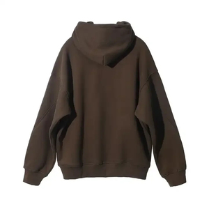 เสื้อฮู้ดดี้โอเวอร์ไซส์สไตล์สตรีทแวร์ พิมพ์ลายโลโก้ตามสั่ง ปรับแต่งได้ ฮิปฮอป ทรงหลวมไหล่ตก - Product Image 2