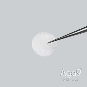 Plaque de diamant ronde polycristalline Aga9 de 3 mm de diamètre, non polie, épaisseur de 0,3 mm - Product Image 2